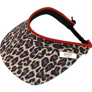 ➖GLOVE IT➖ Leopard Print Sun Visor Hat
